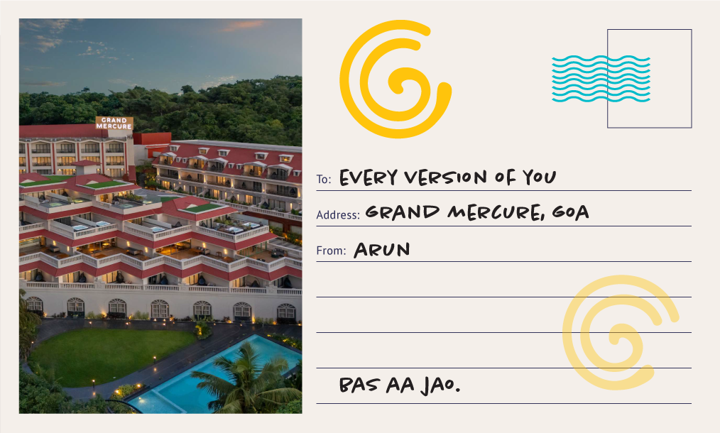 Creativegarh reunion postcard collage
